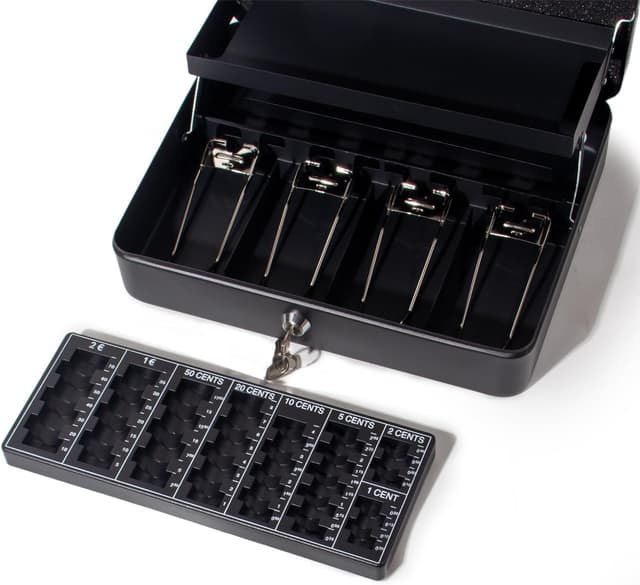 Detalle 2 de GREELUE Geldkassette Groß Abschließend 30x24x9 cm