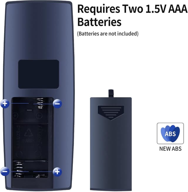 Detalle 2 de TCNOUMT Replacement Remote Control for Basics 16-inch Pedestal Floor Fan (FS40-10BR)