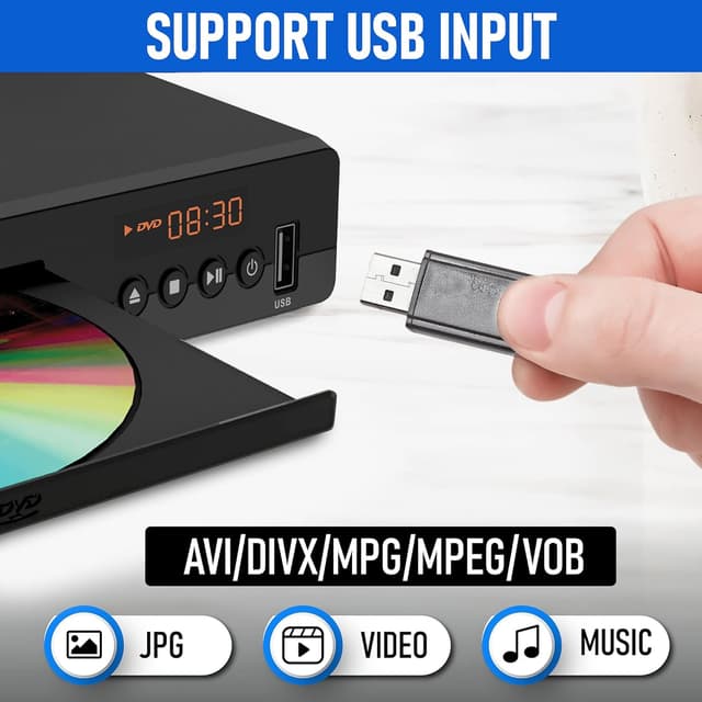 Thumbnail 6 de Philips DVD Player 1080P ๐