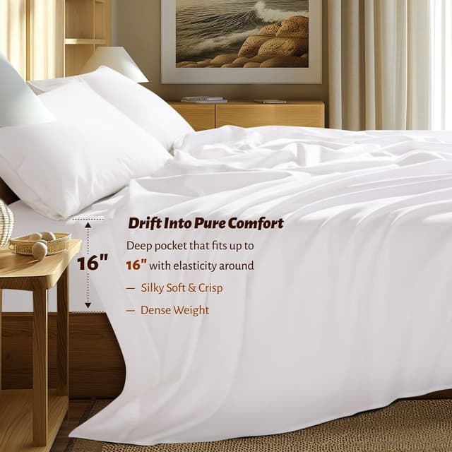 Thumbnail 5 de Shilucheng 1000 Thread Count King Sheets