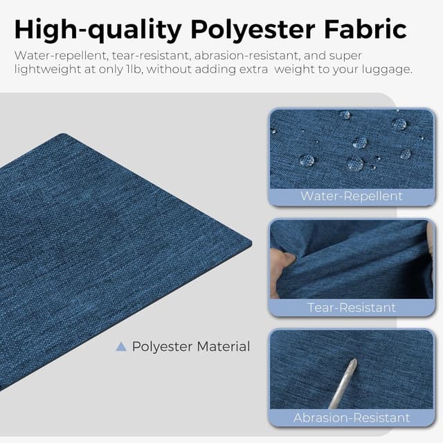 Thumbnail 6 de Fmeida Borsone da Viaggio 65L Pieghevole Blu Marino