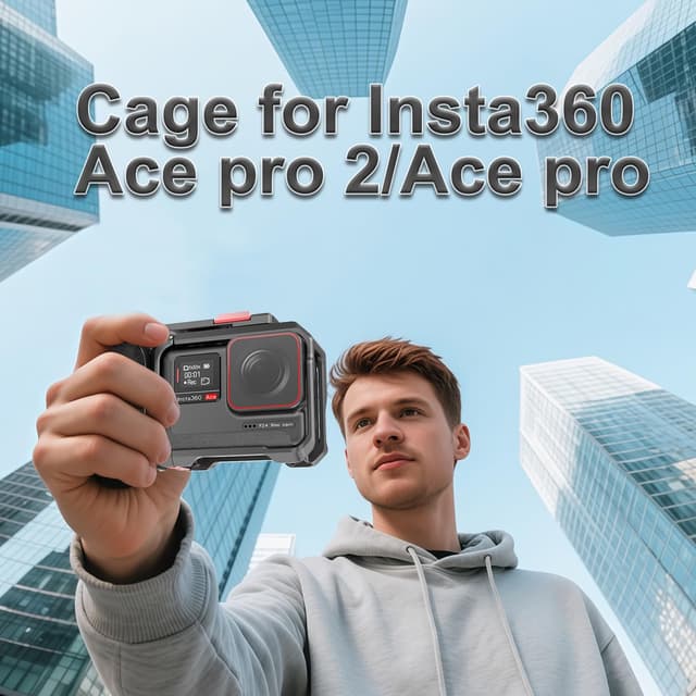 Thumbnail 1 de Insta360 Ace Pro2 Handle Kit with Cold Shoe 🎥