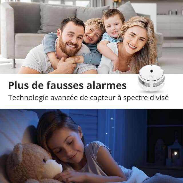 Thumbnail 6 de Détecteur de fumée intelligent 10 ans