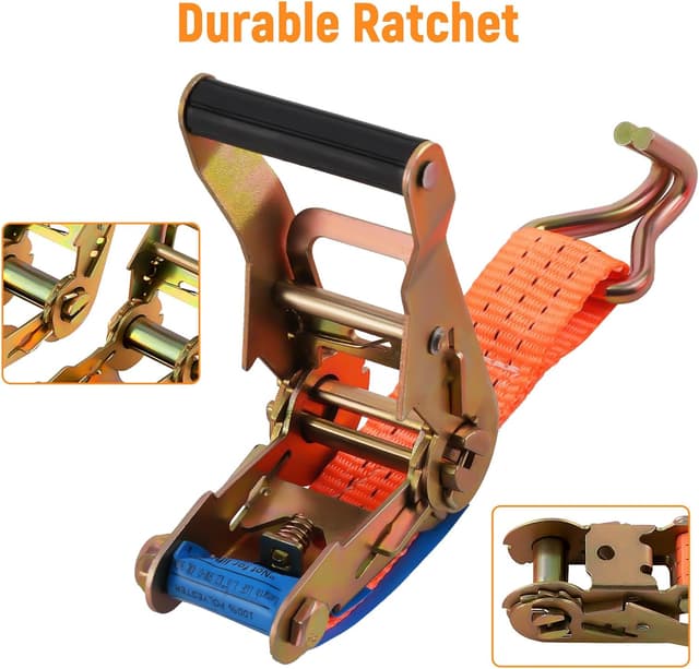 Thumbnail 3 de 4 Stück Spanngurte 2000 kg 3 m EN 12195-2