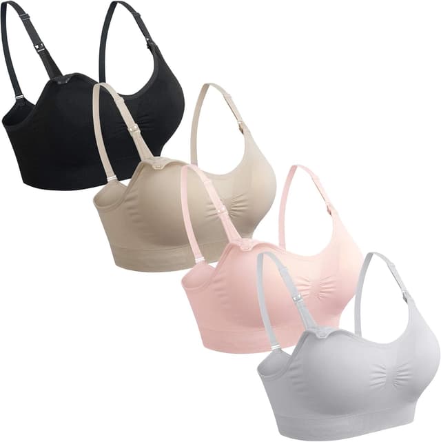 Imagen de GXXGE 4Pack Nursing Bra 4-Pack 🩲 en OfertitasTOP