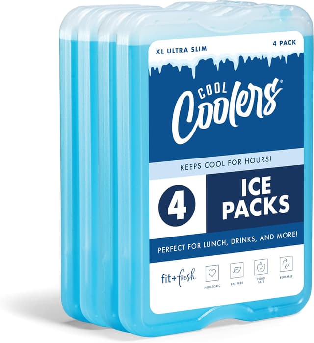 Detalle de Fit & Fresh 4 Pack XL Ice Packs