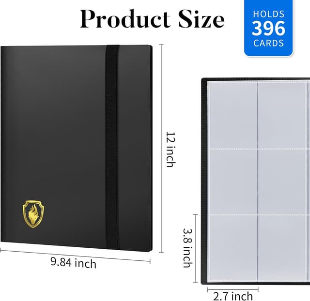 Thumbnail 5 de Fabmaker 9 Pocket Card Binder 396 Pockets