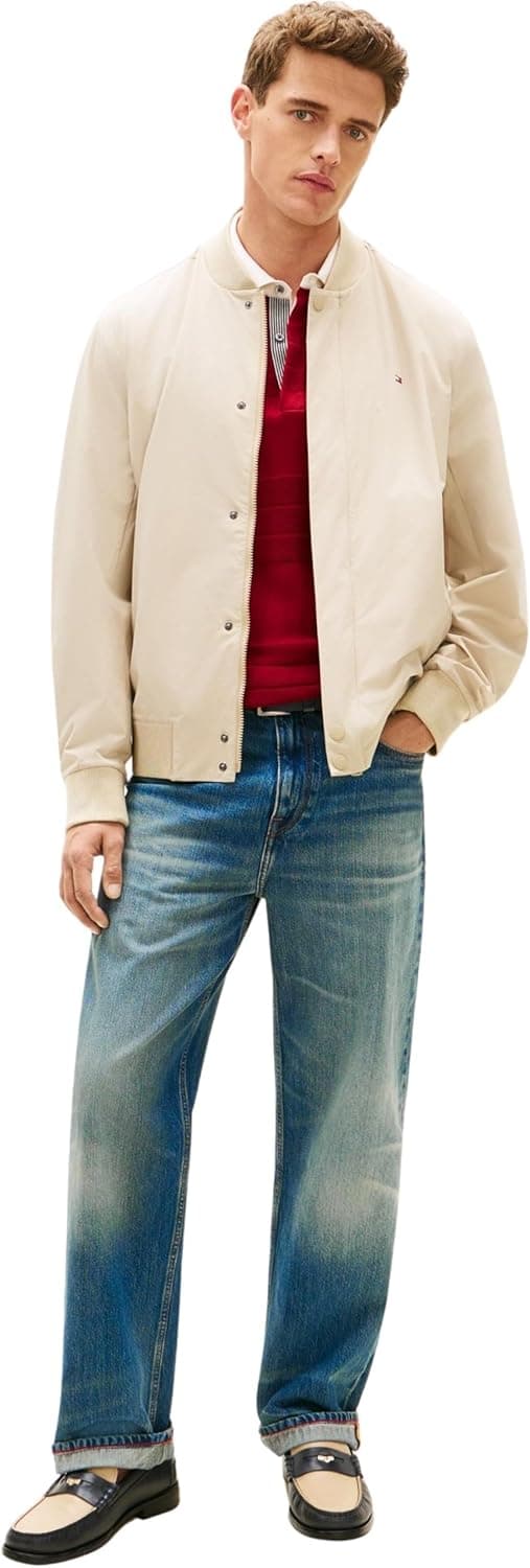 Detalle de Tommy Hilfiger Tech Lightweight Bomber MW0MW36665 blouson aviateur homme