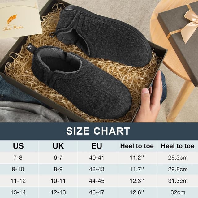 Thumbnail 6 de Snug Leaves Men’s Faux Wool Slippers