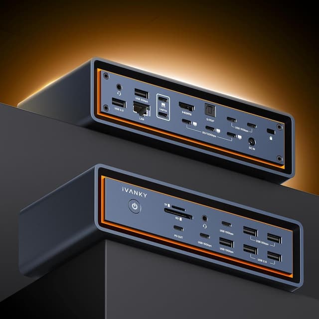 Imagen de iVANKY FusionDock Max 2 23-in-1 Thunderbolt 5 dock en OfertitasTOP