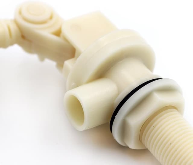 Detalle 1 de MasXirch 1/2 Inch Mini Plastic Float Ball Valve (Pack of 2) for Automatic Water Level Control