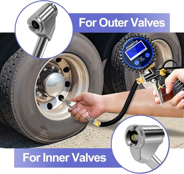 Thumbnail 5 de Manometro ZOVHYYA 220 PSI per pneumatici