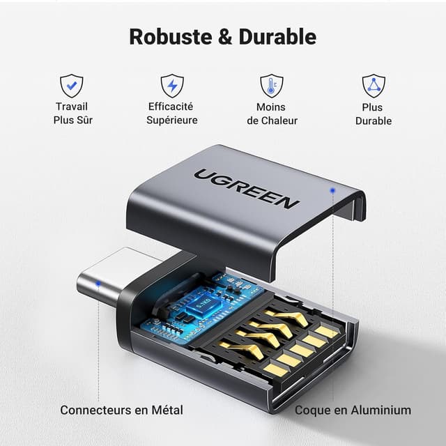 Thumbnail 5 de UGREEN Adaptateur USB C vers USB A 10Gbps 🔌