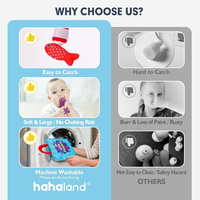 Thumbnail 5 de hahaland Montessori Fishing Set 10-in-1 🎣