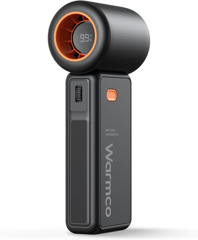 Detalle de Warmco Portable Handheld Fan 5000mAh
