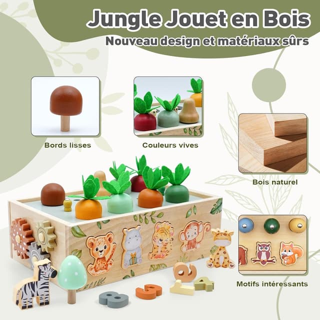 Thumbnail 3 de Almaxi Jouet Enfant 9 en 1 Montessori