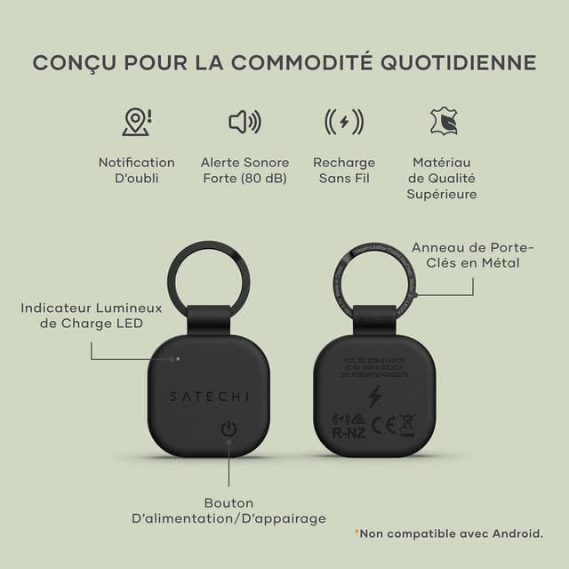 Detalle 2 de SATECHI FindAll localisateur 12 mois 🔑