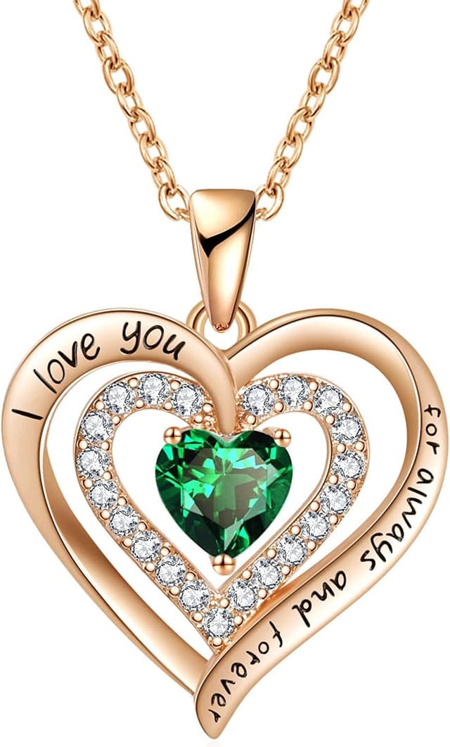 Detalle de LIHELEI Kette 40+5 cm Herzanhänger