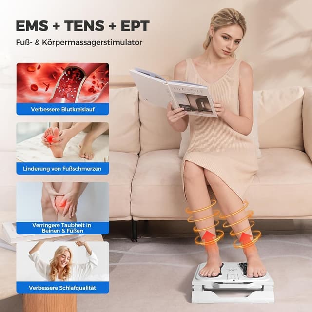 Detalle 2 de Fußmassagegerät 10 Modi 🦶