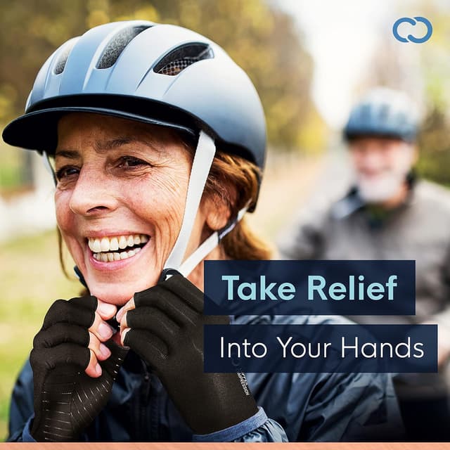 Thumbnail 6 de Copper Compression Arthritis Gloves M