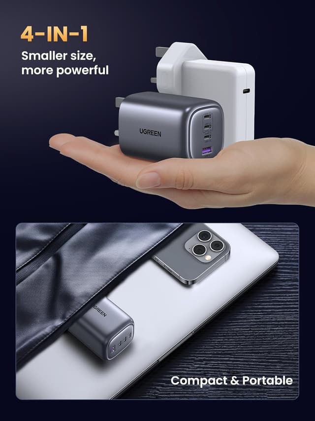 Thumbnail 4 de UGREEN Nexode 100W USB C Charger for MacBook Pro