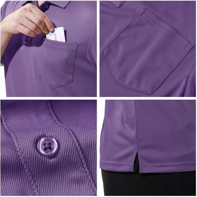 Detalle 2 de donhobo breathable polo shirt for golf