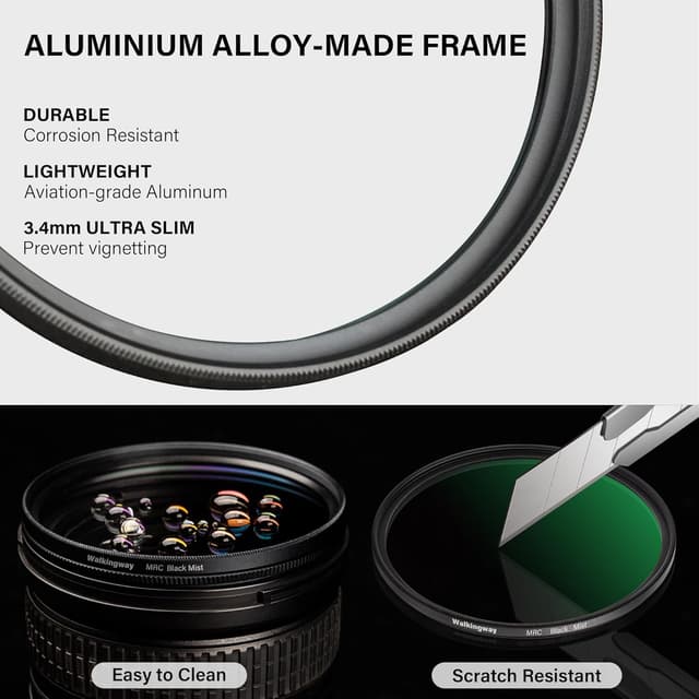 Detalle 2 de 72mm Black Mist Filter 1/4 Pro Mist