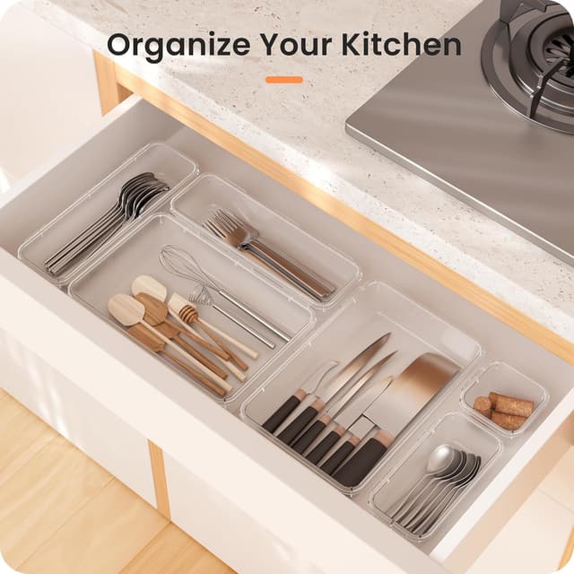 Thumbnail 6 de A-LuGei Drawer Organisers 88 pcs