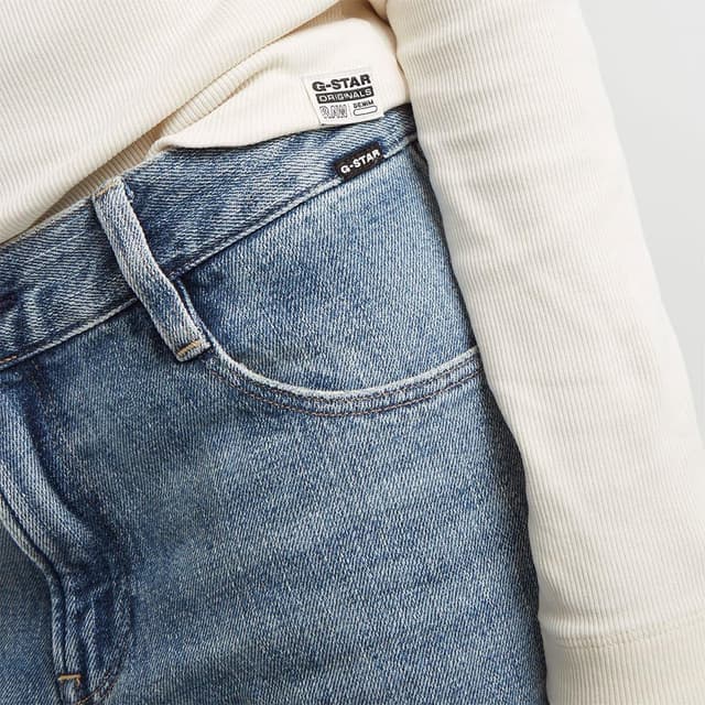 Detalle de G-STAR Damen Judee Loose Low Waist Jeans – mit Reißverschluss und Five-Pocket-Design