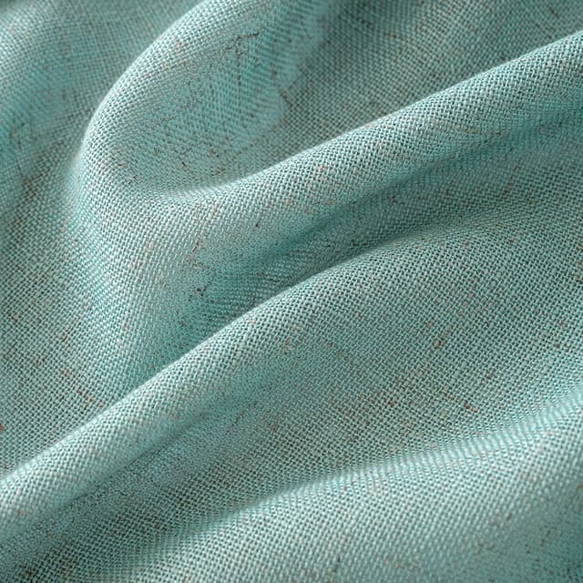 Thumbnail 6 de EMEMA Leinenvorhang mit Ösen (Voile/Leinenoptik), türkis, 2er-Set 140x300 cm