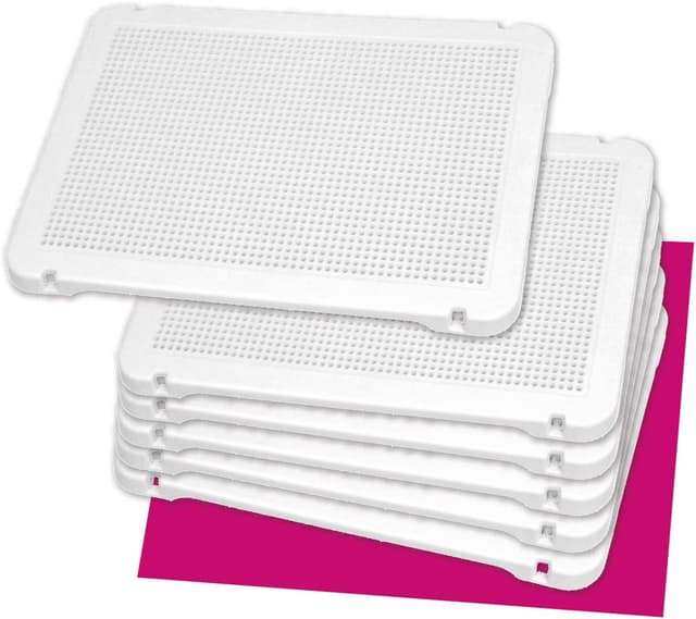 Detalle de Miniland31825 Placas Blancas 31x21 mm 6 pzas