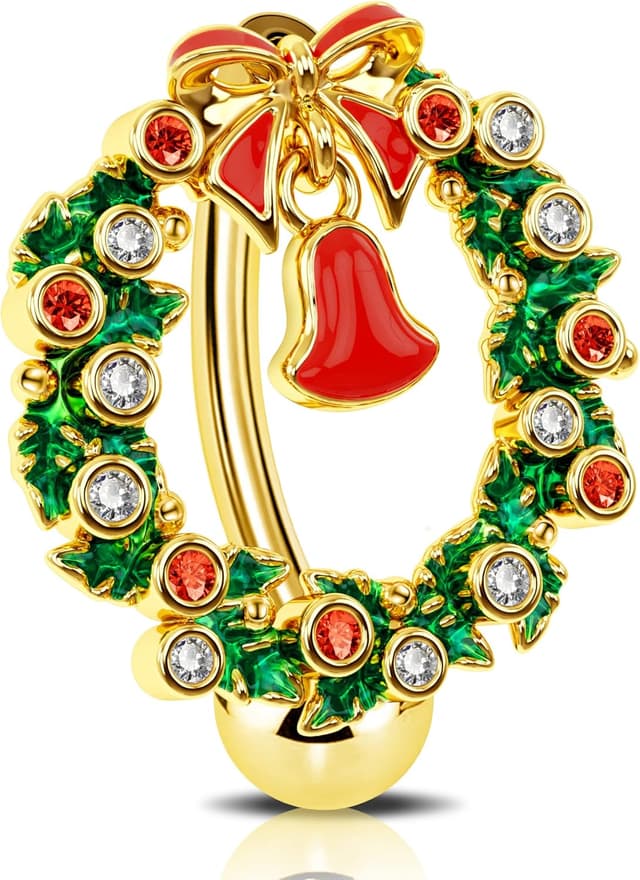 Imagen de OUFER barre nombril 14G Christmas Day en OfertitasTOP