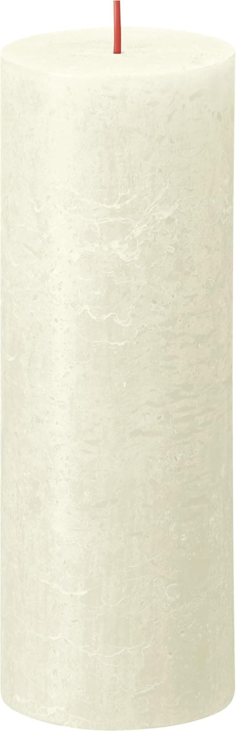 Detalle 2 de Bolsius Rustik Stumpenkerzen 19×7 cm, 4er-Pack 🕯