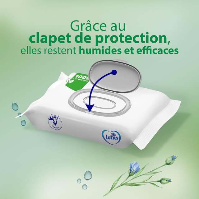Thumbnail 4 de Lotus Papier Toilette Humide Sensitive 294 feuilles 🧻