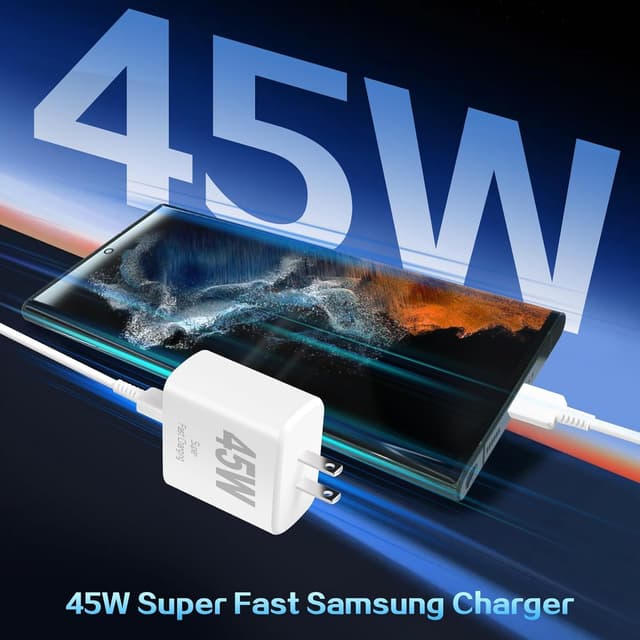 Detalle 2 de Samsung Super Fast Charger 45W 🔌