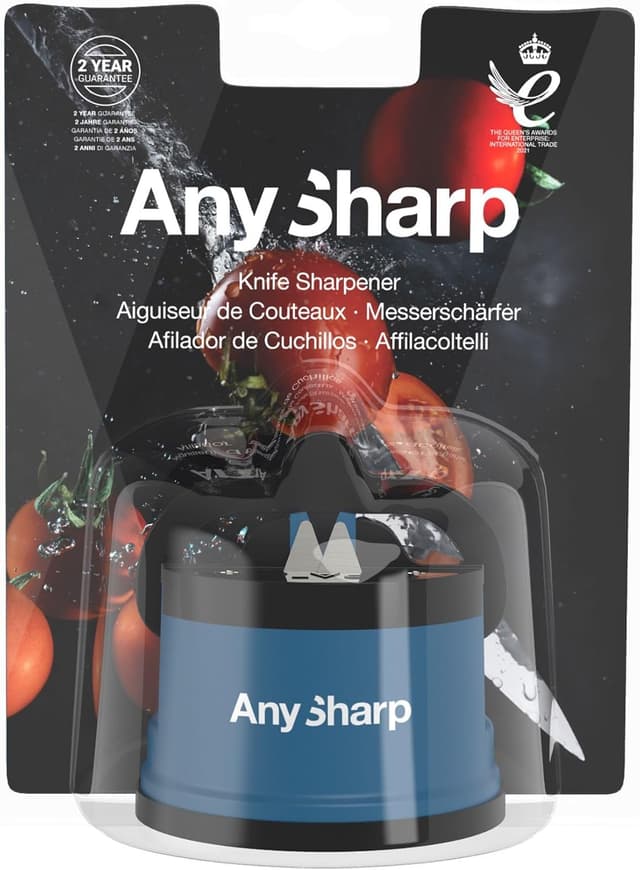 Thumbnail 7 de AnySharp Afilador de Cuchillos ✨ Seguridad sin Manos, Azul