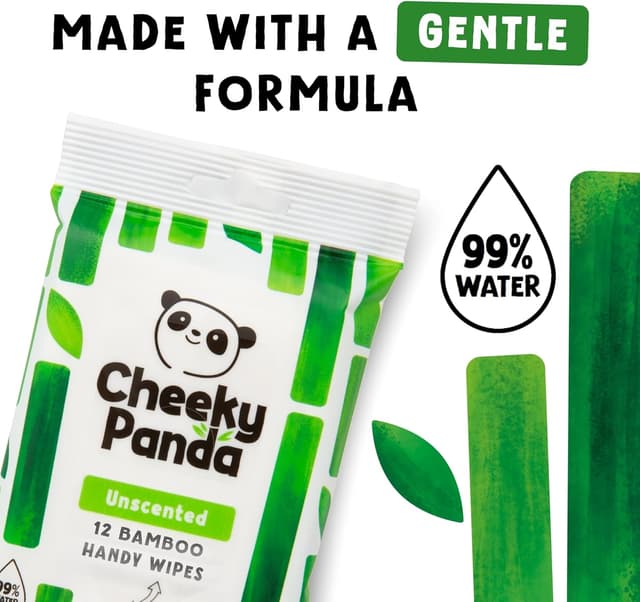 Thumbnail 3 de The Cheeky Panda Bamboo Hand Wipes
