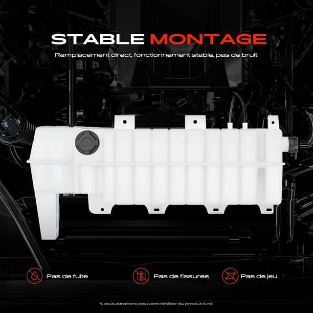 Detalle 2 de Frankberg réservoir de compensation liquide de refroidissement (compatible A4 8E2/8EC/8H7/8HE, 2000-2008) 1,9L-3,0L