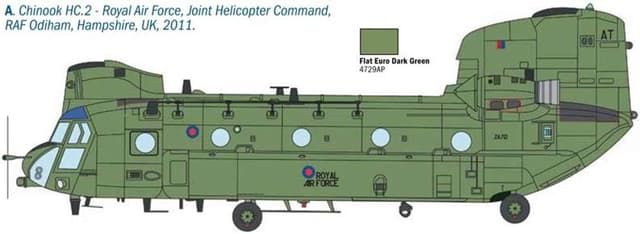 Detalle 2 de Italeri 2779 Chinook 1:48