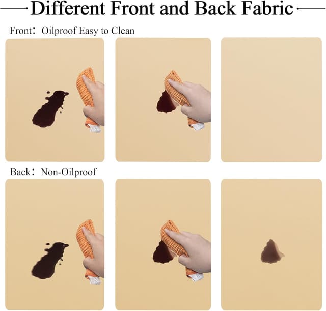 Detalle de Obstal stretch fitted tablecloth for 48 in