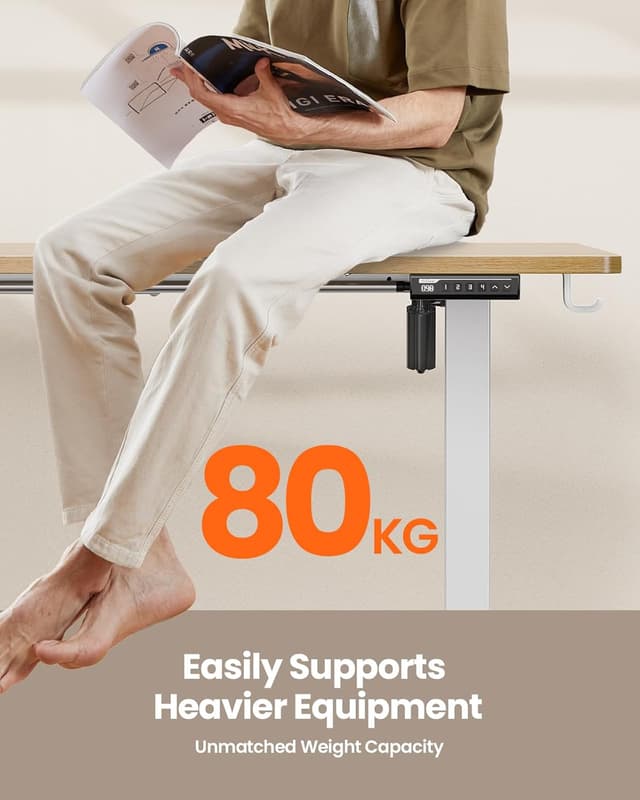 Thumbnail 4 de ErGear Electric Standing Desk 160x80cm