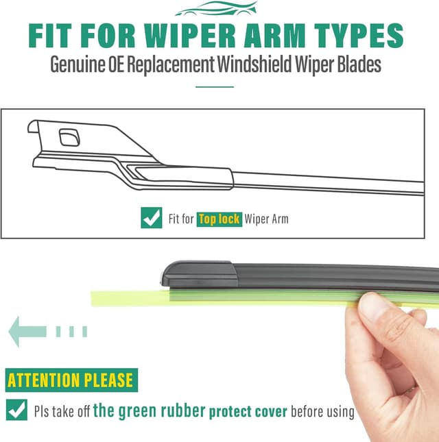 Thumbnail 6 de 26" and 16" Windshield Wipers for Chevrolet Trax 2024