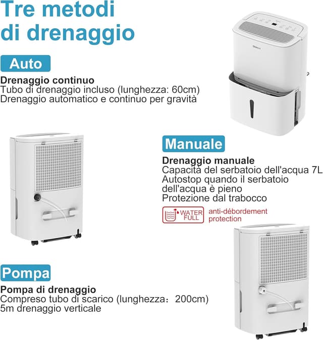 Thumbnail 4 de Shinco Deumidificatore 50L Giorno