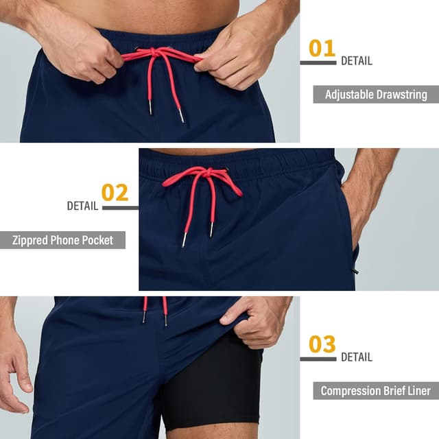 Thumbnail 3 de Kfnire Bañador con forro compresión