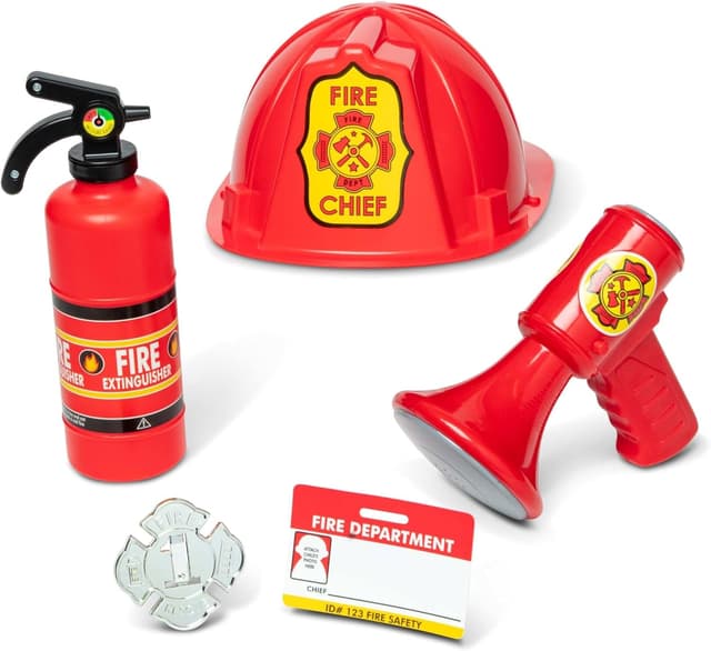 Thumbnail 6 de Melissa & Doug Fire Chief Costume 3-5 ๐ญ