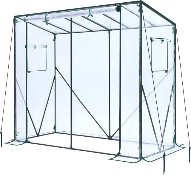 Thumbnail 6 de Ohuhu Tomaten Gewächshaus 200x77x170 cm
