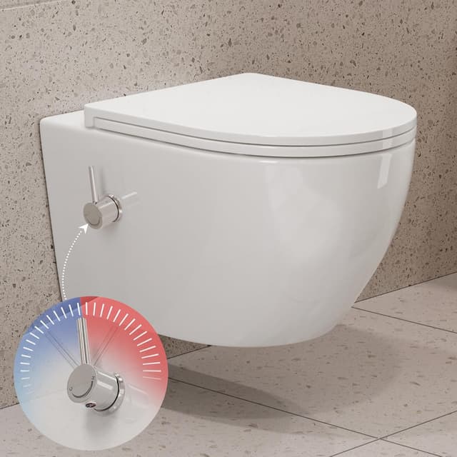 Detalle de HOROW Dusch WC 49×36×36cm 🚽