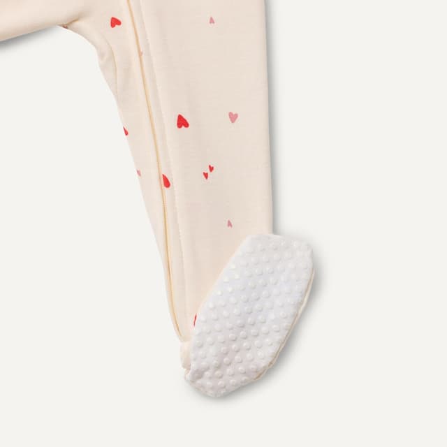 Detalle de Pigiami con piedi attillati in cotone unisex bimbi Amazon Essentials x Sofia Grainge