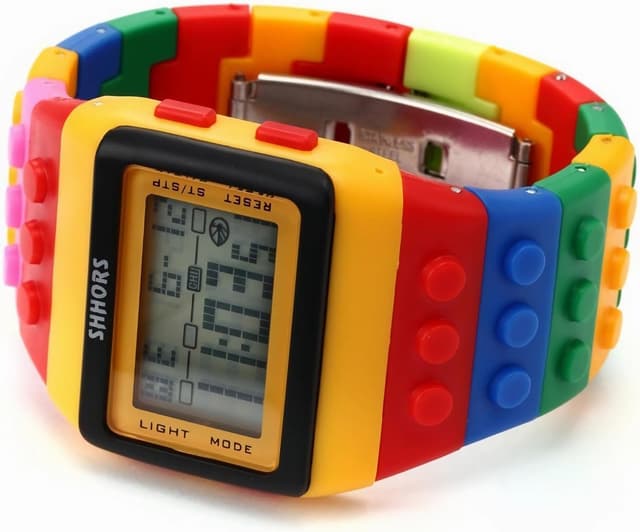 Thumbnail 3 de FENKOO Orologio digitale polso arcobaleno Rosso