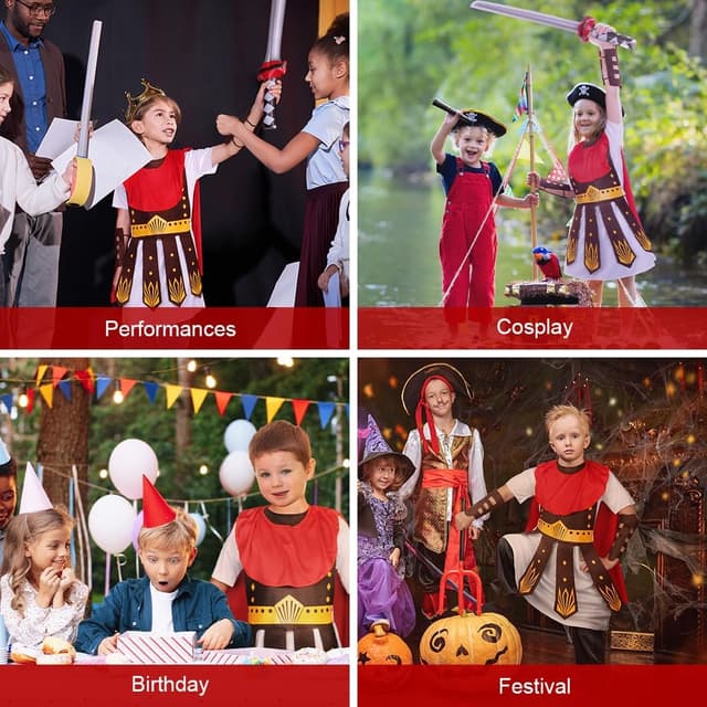 Thumbnail 5 de AYBUY Romano Medievale Costume Bambino 🛡